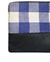 Two Tone Gingham Clutch, other view
